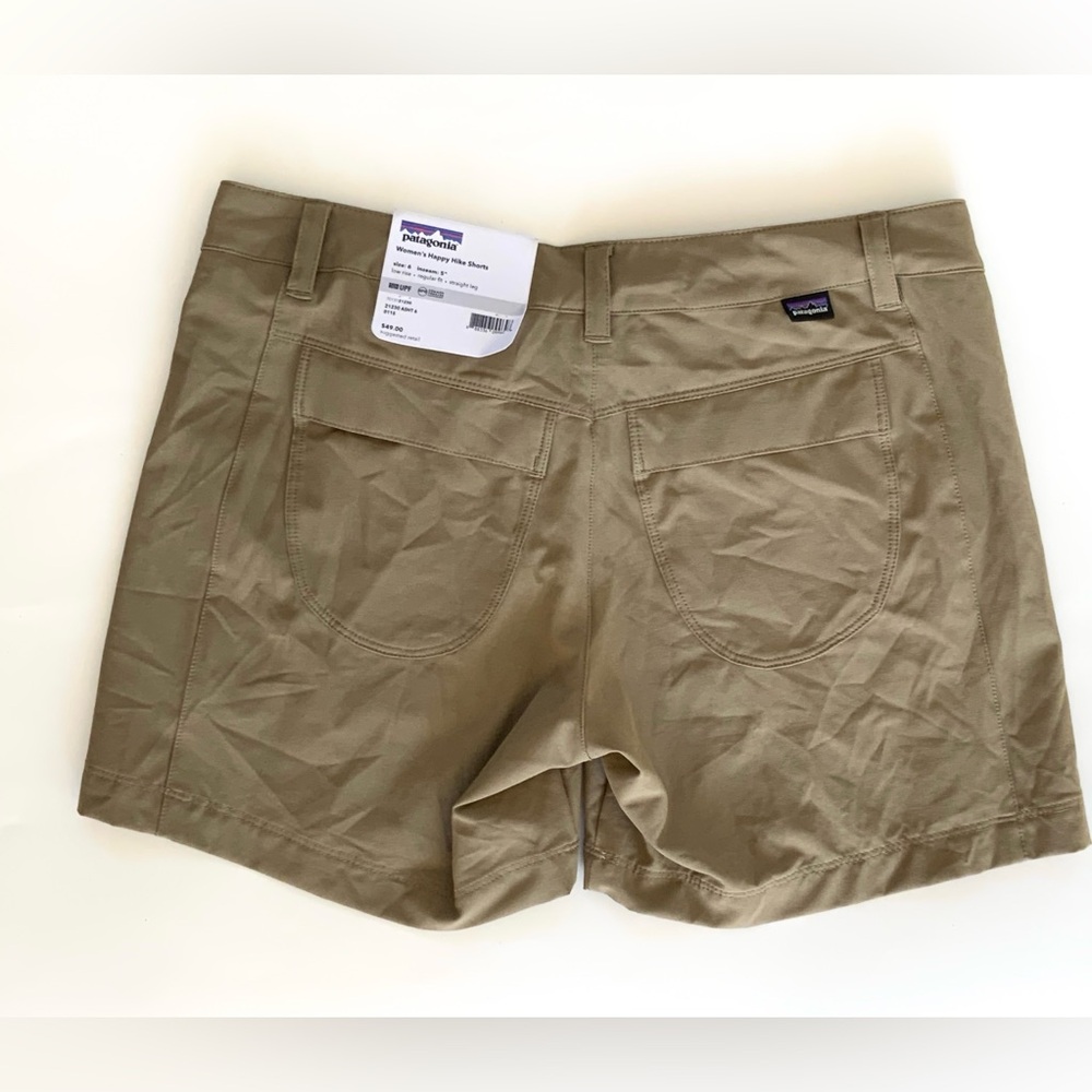 Patagonia NWT Happy Hike Shorts Size 6 Inseam 5” Low Rise Regular Fit - Picture 2 of 10
